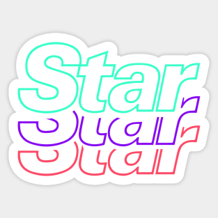 The Star Sticker